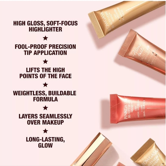 Charlotte Tilbury Glowgasm Beauty Light Wand High Blush: Peachgasm, 12ml, NIB, - Picture 8 of 12